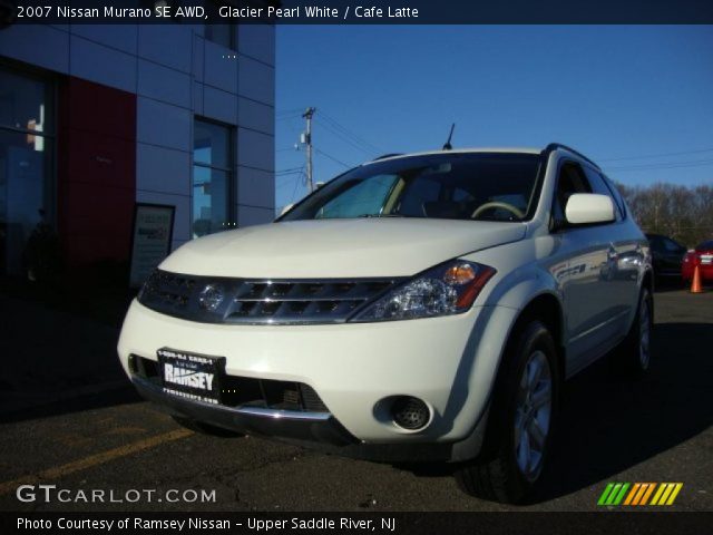 2007 Nissan Murano SE AWD in Glacier Pearl White
