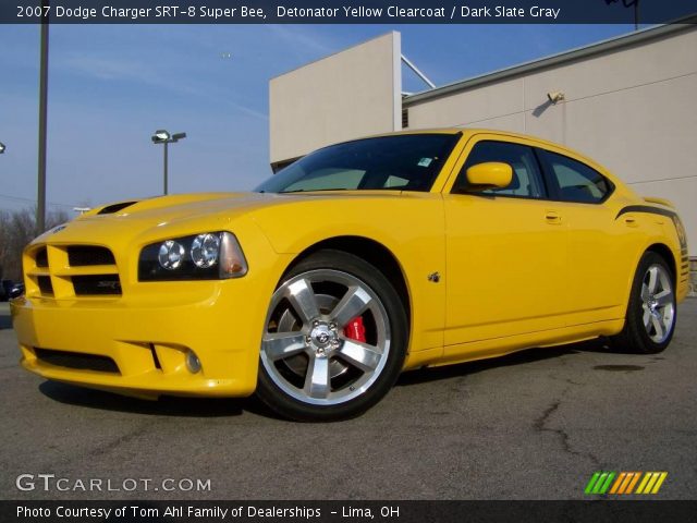 2007 Dodge Charger SRT-8 Super Bee in Detonator Yellow Clearcoat