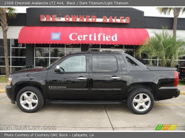 2008 Chevrolet Avalanche LTZ 4x4 in Black