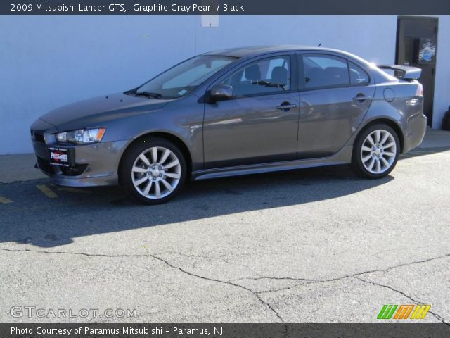 2009 Mitsubishi Lancer GTS in Graphite Gray Pearl