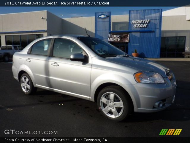 2011 Chevrolet Aveo LT Sedan in Ice Silver Metallic