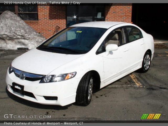2010 Honda Civic LX Sedan in Taffeta White