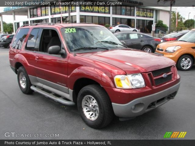 2001 Ford Explorer Sport in Toreador Red Metallic