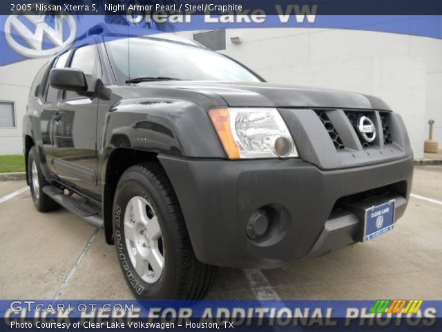 2005 Nissan Xterra S in Night Armor Pearl