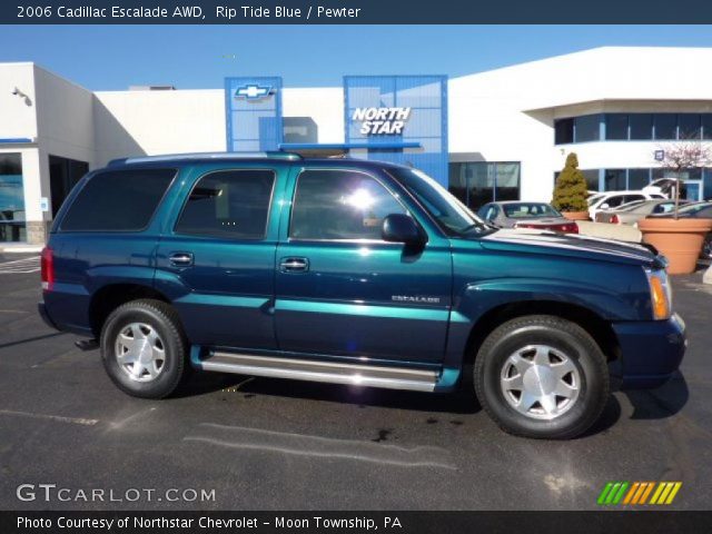 2006 Cadillac Escalade AWD in Rip Tide Blue