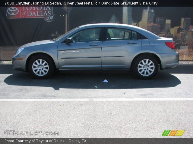 2008 Chrysler Sebring LX Sedan in Silver Steel Metallic