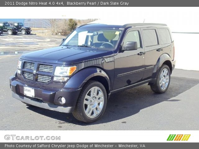 2011 Dodge Nitro Heat 4.0 4x4 in Blackberry Pearl