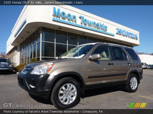 2005 Honda CR-V EX 4WD in Sahara Sand Metallic