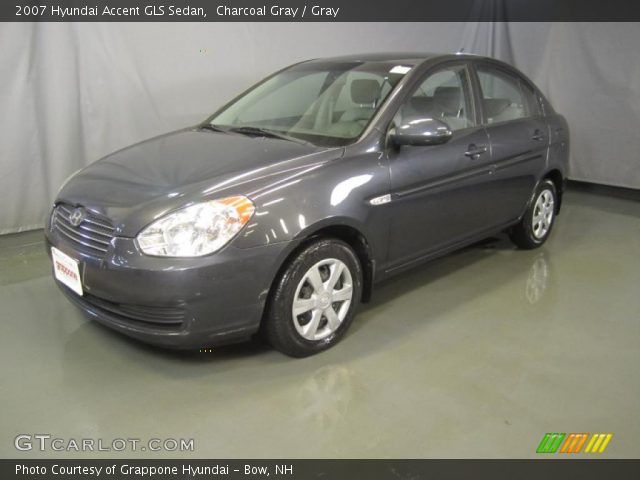 2007 Hyundai Accent GLS Sedan in Charcoal Gray