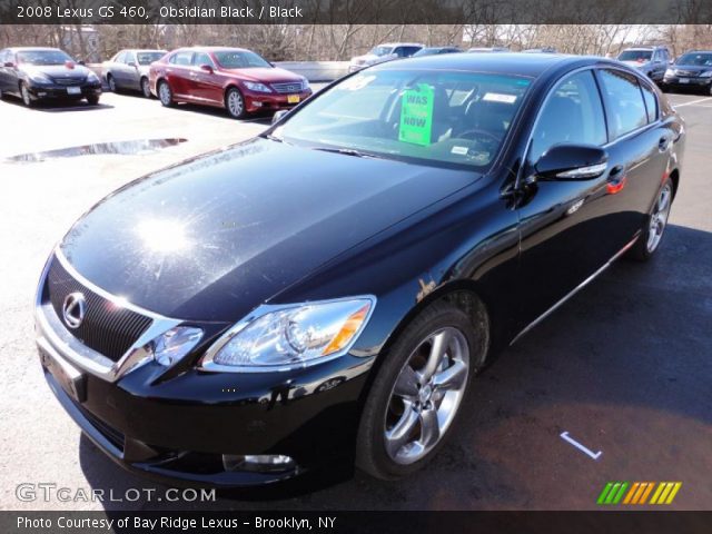 2008 Lexus GS 460 in Obsidian Black