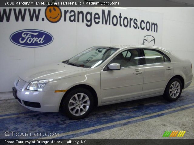 2008 Mercury Milan I4 in Dune Pearl Metallic