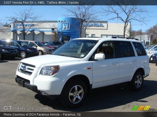 2007 Honda Pilot EX-L 4WD in Taffeta White