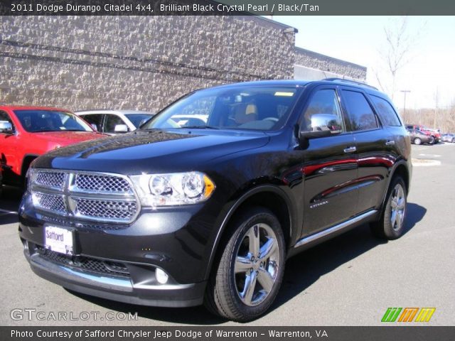 2011 Dodge Durango Citadel 4x4 in Brilliant Black Crystal Pearl