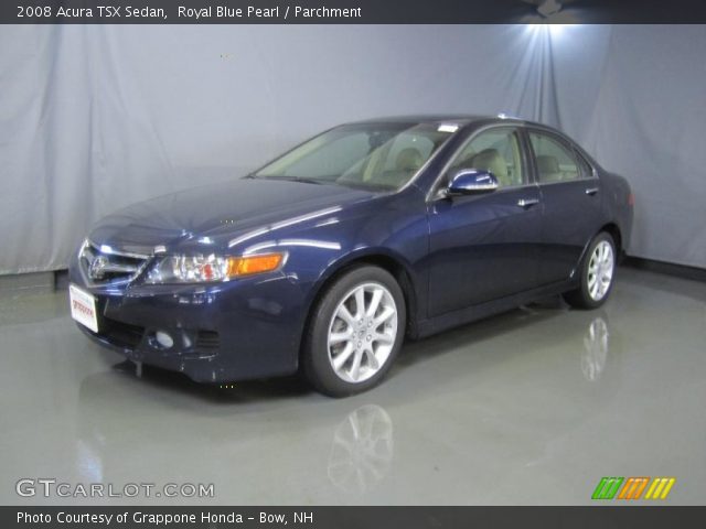 2008 Acura TSX Sedan in Royal Blue Pearl