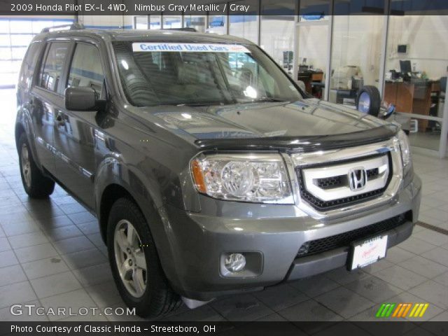 2009 Honda Pilot EX-L 4WD in Nimbus Gray Metallic