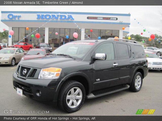 2008 Nissan Armada SE in Timberline Green