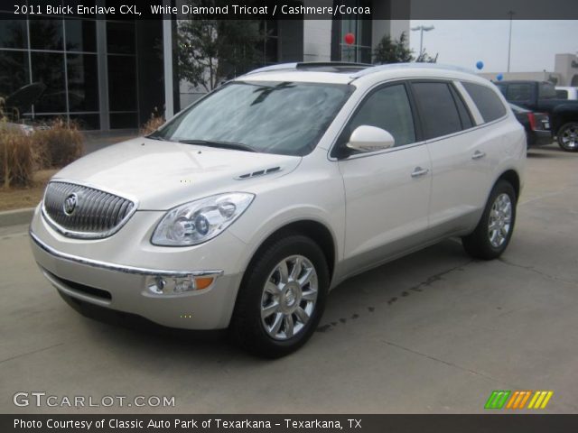 2011 Buick Enclave CXL in White Diamond Tricoat