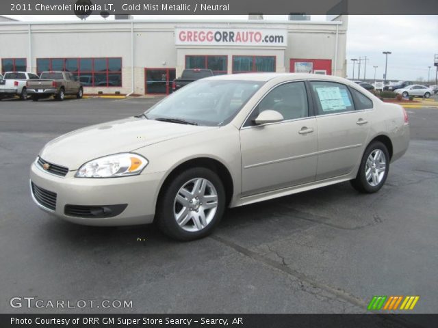 2011 Chevrolet Impala LT in Gold Mist Metallic