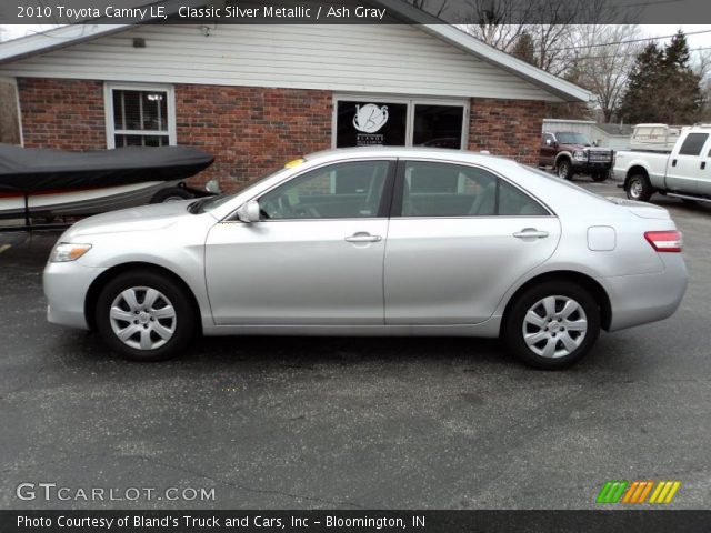 2010 Toyota Camry LE in Classic Silver Metallic