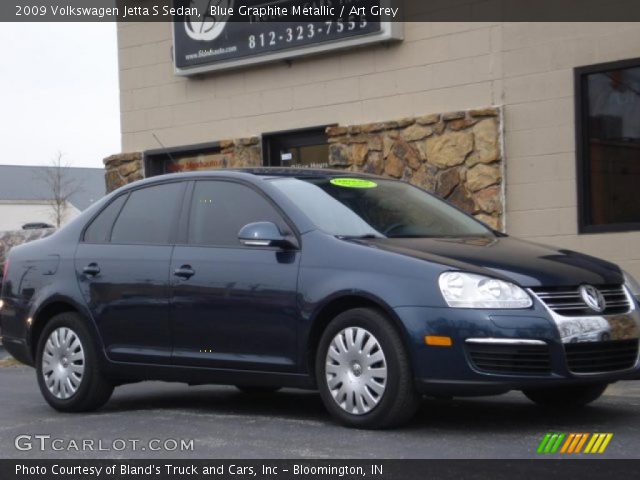 2009 Volkswagen Jetta S Sedan in Blue Graphite Metallic