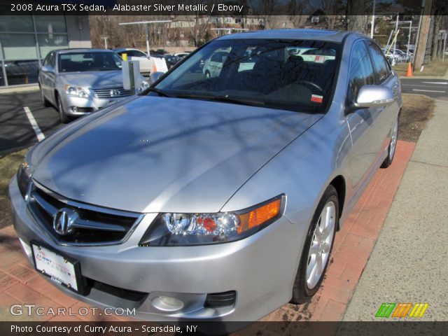 2008 Acura TSX Sedan in Alabaster Silver Metallic