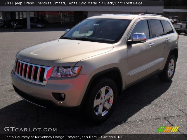 2011 Jeep Grand Cherokee Limited in White Gold Metallic
