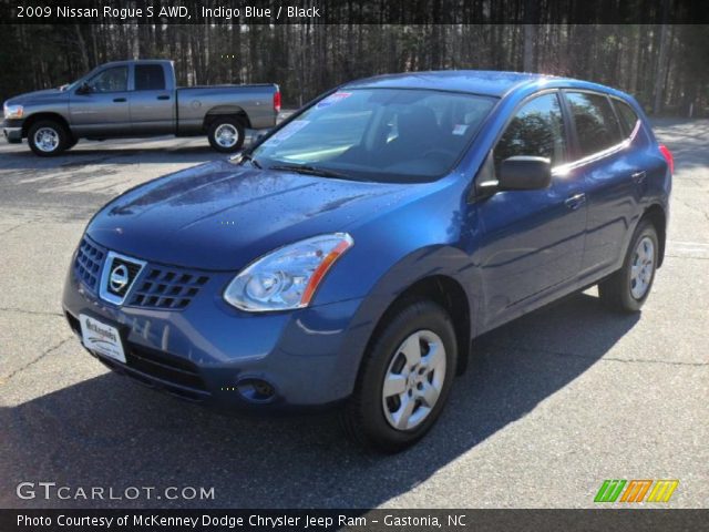 2009 Nissan Rogue S AWD in Indigo Blue