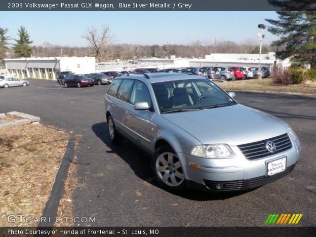 2003 Volkswagen Passat GLX Wagon in Blue Silver Metallic