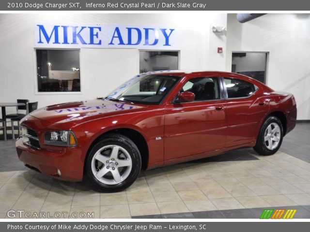 2010 Dodge Charger SXT in Inferno Red Crystal Pearl