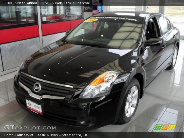 2008 Nissan Altima 2.5 SL in Super Black