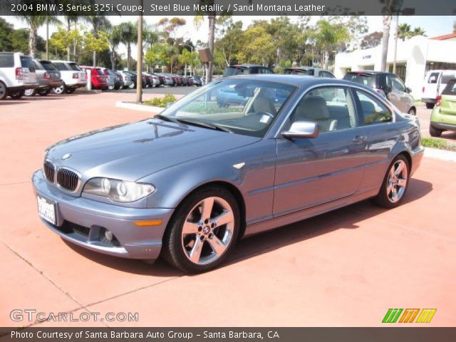 2004 BMW 3 Series 325i Coupe in Steel Blue Metallic