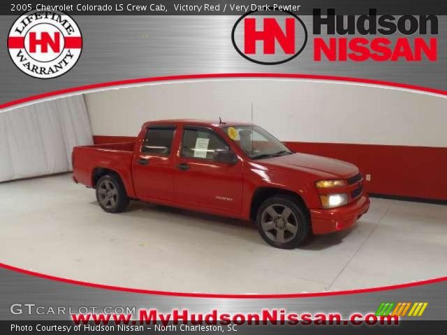 2005 Chevrolet Colorado LS Crew Cab in Victory Red