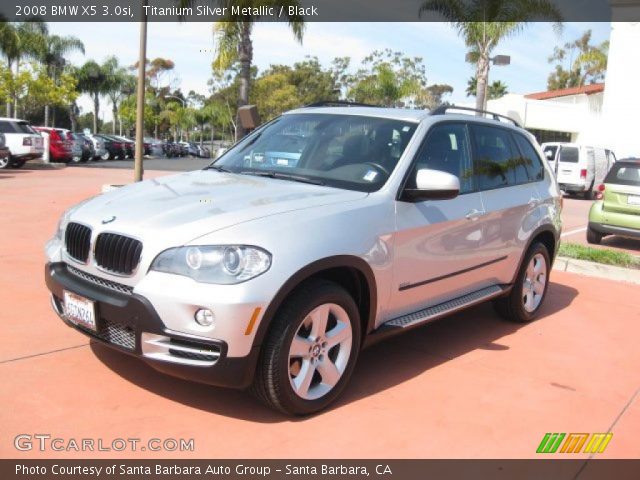 2008 BMW X5 3.0si in Titanium Silver Metallic