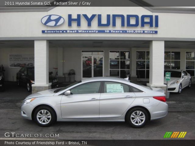2011 Hyundai Sonata GLS in Radiant Silver