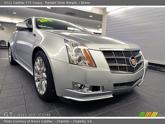 2011 Cadillac CTS Coupe in Radiant Silver Metallic