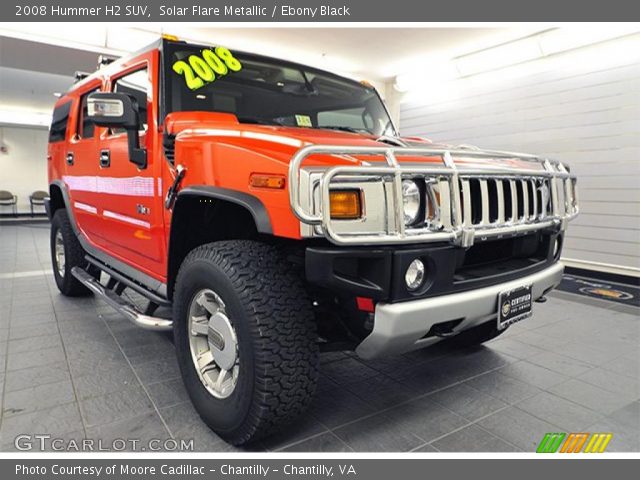 2008 Hummer H2 SUV in Solar Flare Metallic