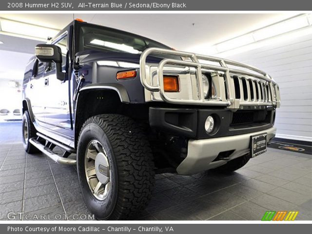 2008 Hummer H2 SUV in All-Terrain Blue