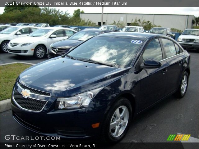 2011 Chevrolet Cruze LT in Imperial Blue Metallic