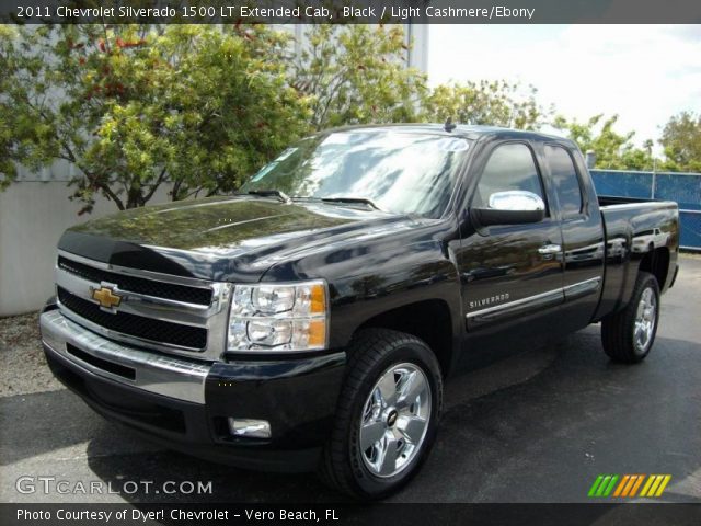 2011 Chevrolet Silverado 1500 LT Extended Cab in Black