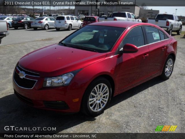 2011 Chevrolet Cruze ECO in Crystal Red Metallic Tintcoat
