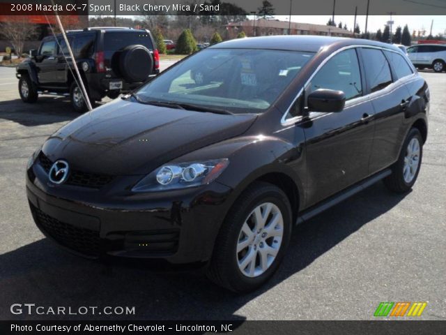 2008 Mazda CX-7 Sport in Black Cherry Mica