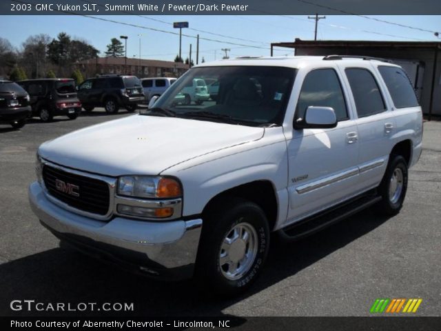 2003 GMC Yukon SLT in Summit White