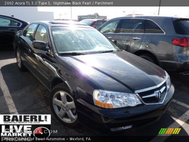 2002 Acura TL 3.2 Type S in Nighthawk Black Pearl