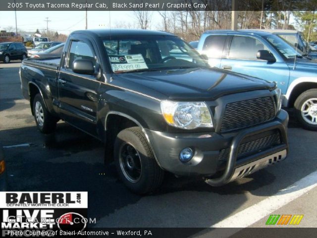 2005 Toyota Tacoma Regular Cab in Black Sand Pearl