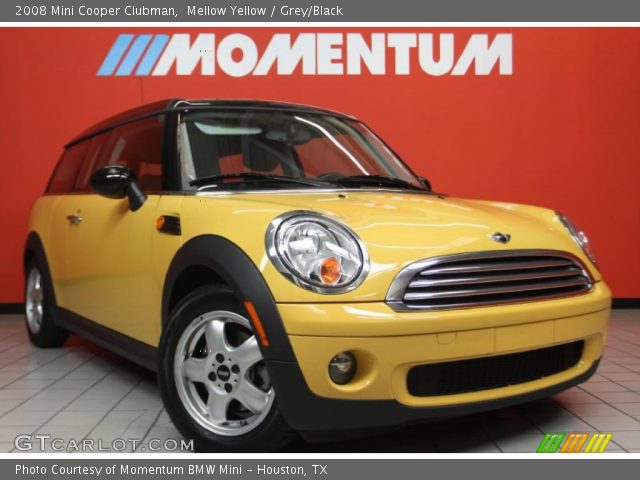 2008 Mini Cooper Clubman in Mellow Yellow
