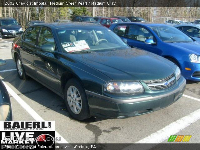 2002 Chevrolet Impala  in Medium Green Pearl