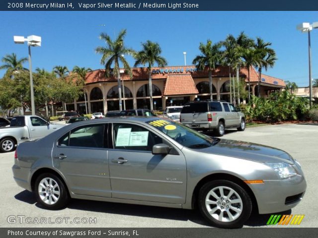 2008 Mercury Milan I4 in Vapor Silver Metallic