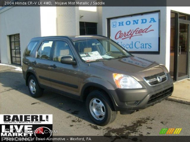 2004 Honda CR-V LX 4WD in Mojave Mist Metallic
