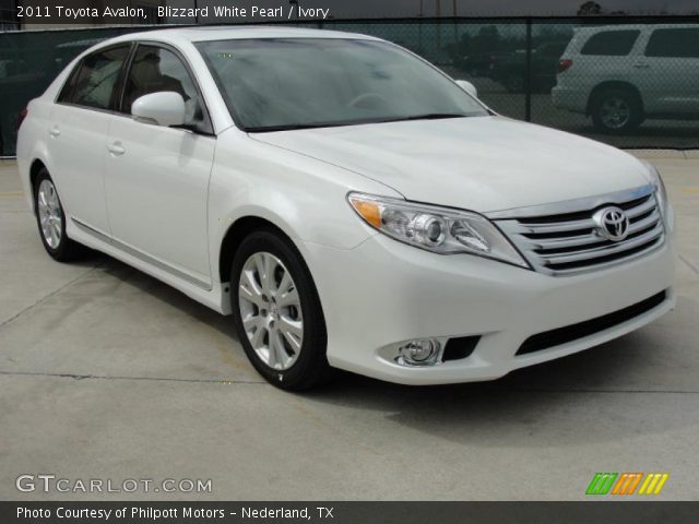 2011 Toyota Avalon  in Blizzard White Pearl