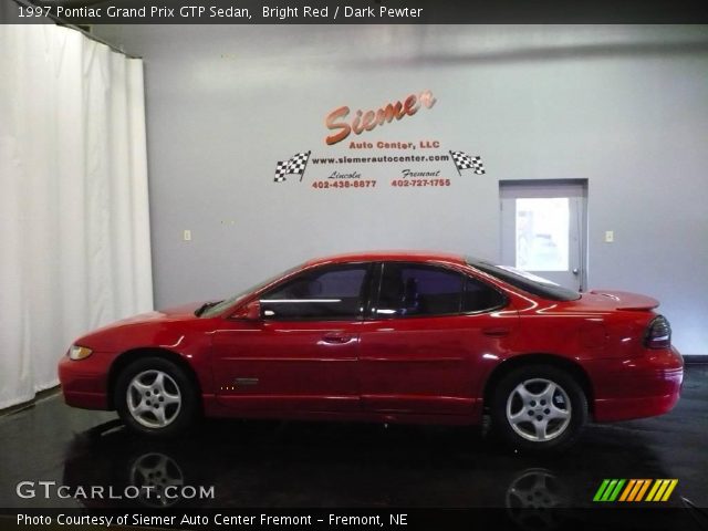 1997 Pontiac Grand Prix GTP Sedan in Bright Red